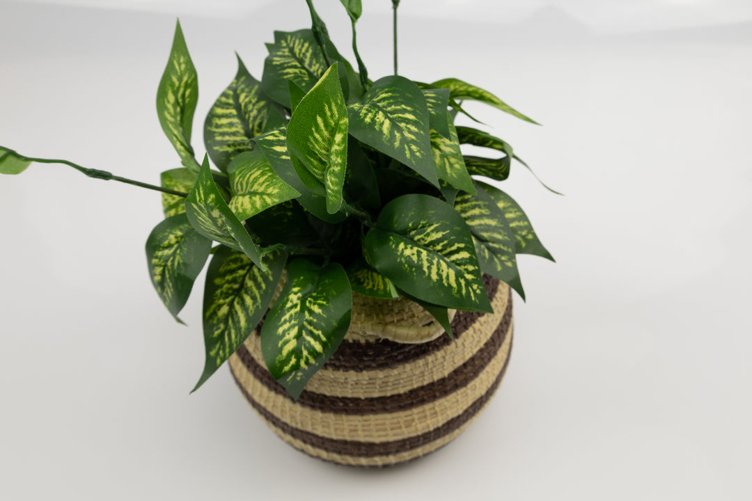 Hand Woven Vintage Basket Made By Indigenous Artisans