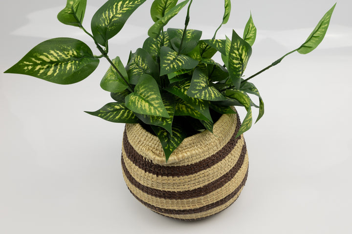Hand Woven Vintage Basket Made By Indigenous Artisans