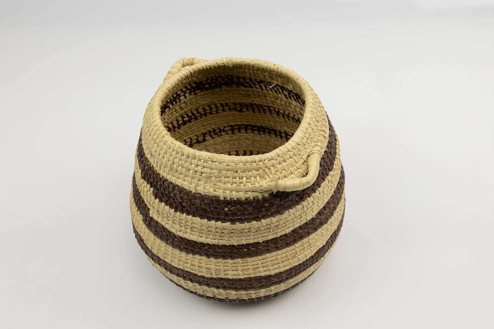 Hand Woven Vintage Basket Made By Indigenous Artisans
