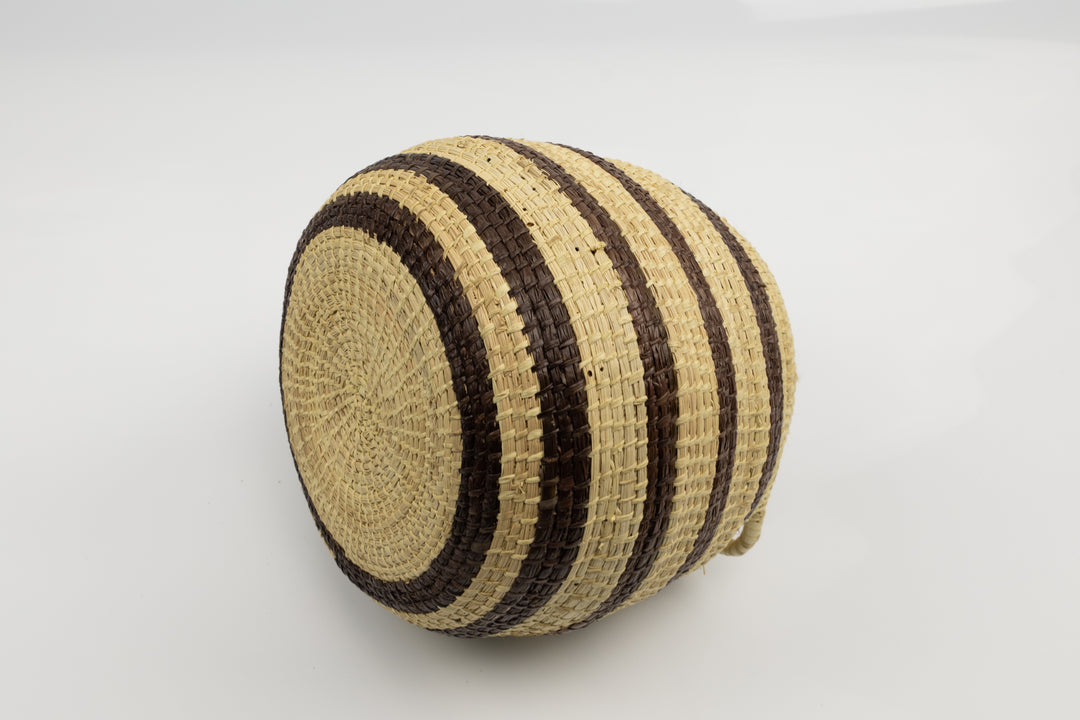 Hand Woven Vintage Basket Made By Indigenous Artisans