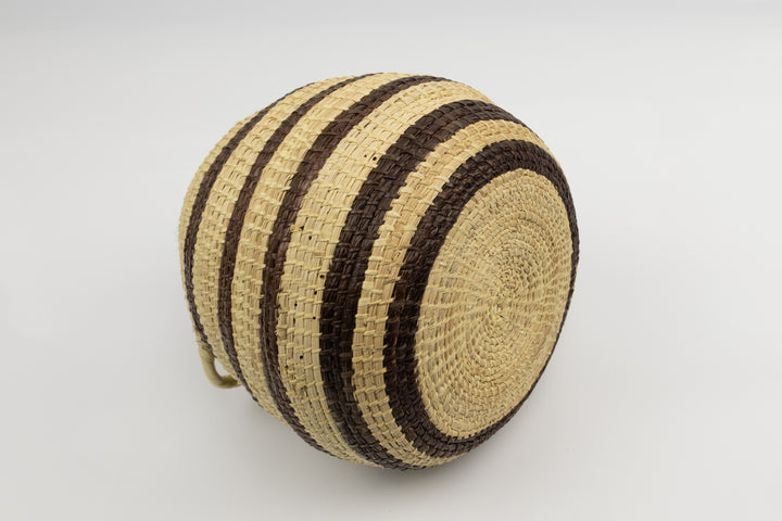 Hand Woven Vintage Basket Made By Indigenous Artisans
