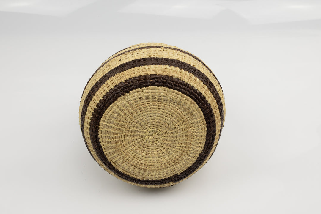 Hand Woven Vintage Basket Made By Indigenous Artisans