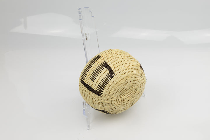 Hand Woven Vintage Basket Made By Indigenous Artisans