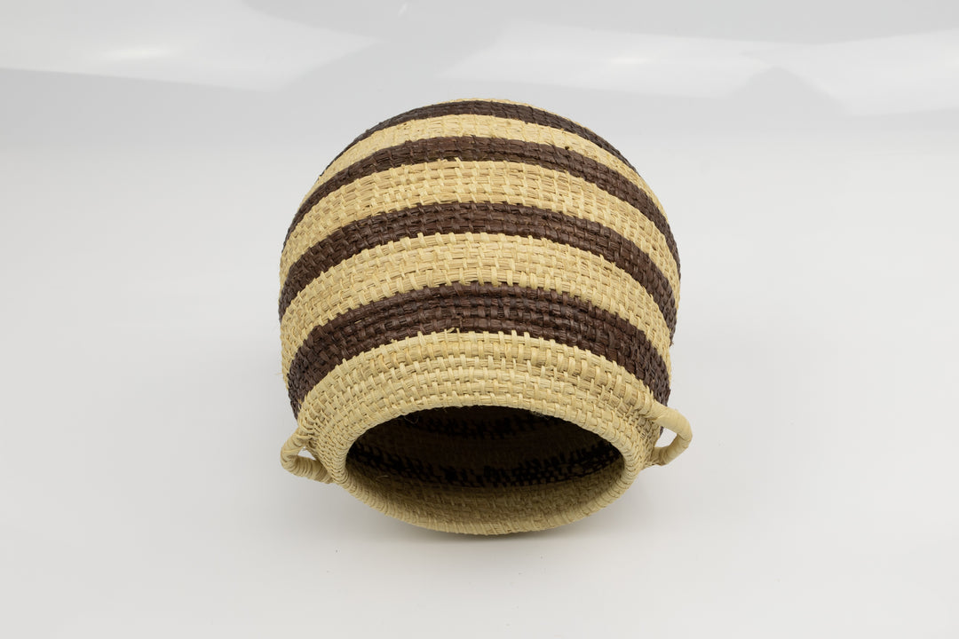 Hand Woven Vintage Basket Made By Indigenous Artisans