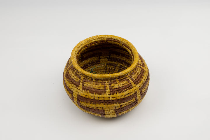 Hand Woven Vintage Basket Made By Indigenous Artisans