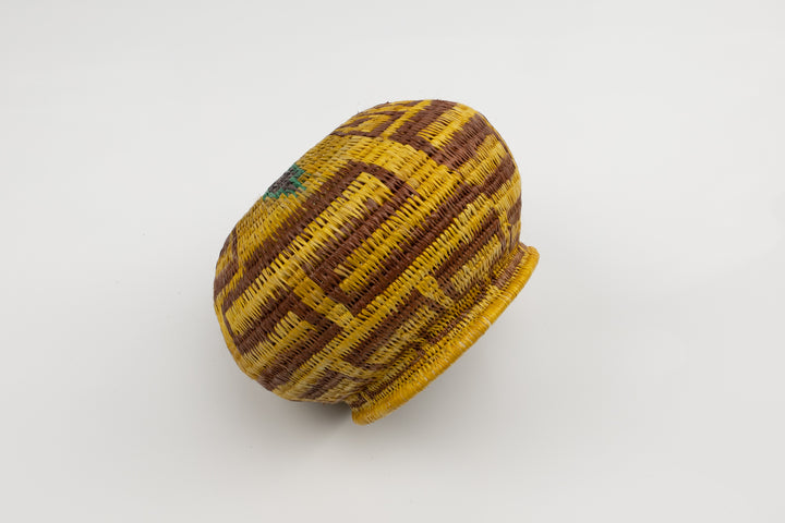 Hand Woven Vintage Basket Made By Indigenous Artisans