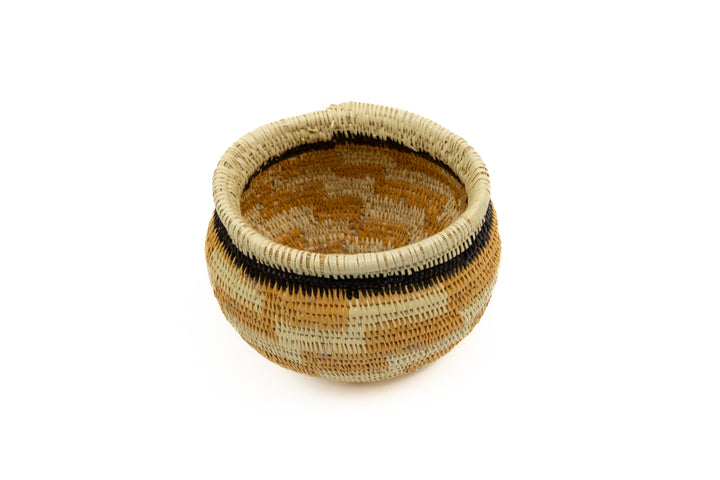 Hand Woven Vintage Basket Made By Indigenous Artisans