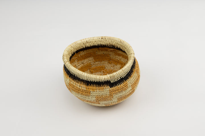 Hand Woven Vintage Basket Made By Indigenous Artisans