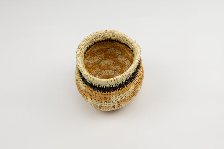 Hand Woven Vintage Basket Made By Indigenous Artisans