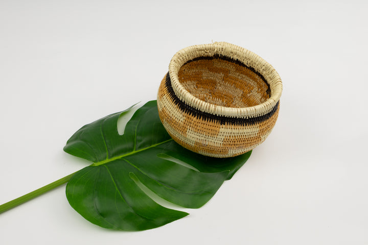Hand Woven Vintage Basket Made By Indigenous Artisans