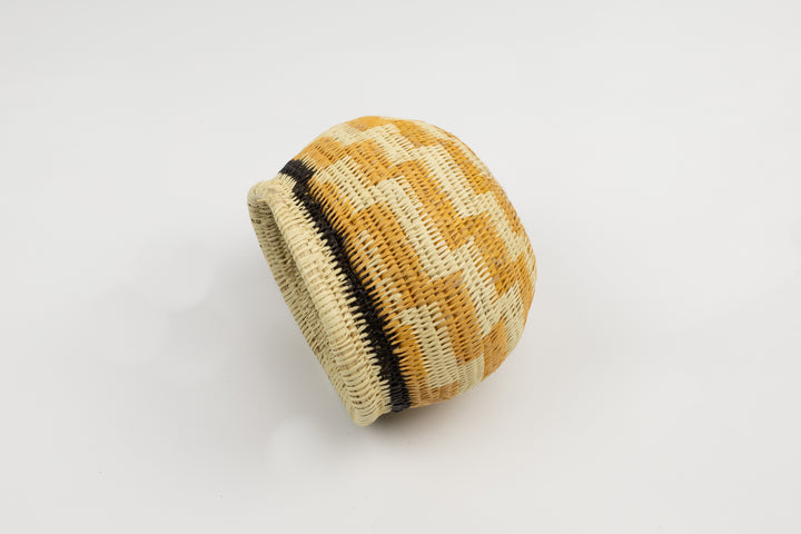 Hand Woven Vintage Basket Made By Indigenous Artisans