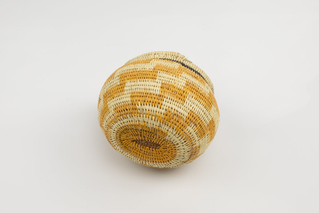 Hand Woven Vintage Basket Made By Indigenous Artisans