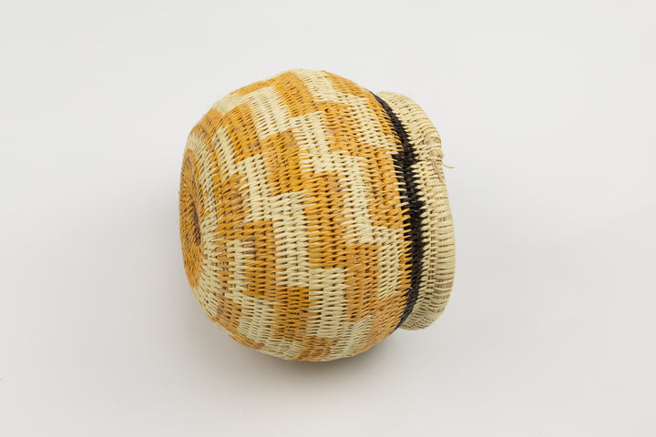 Hand Woven Vintage Basket Made By Indigenous Artisans