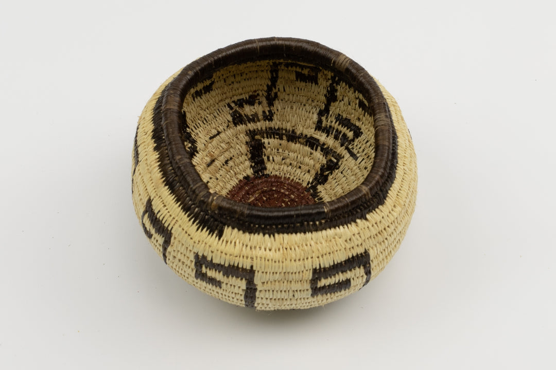 Hand Woven Vintage Basket Made By Indigenous Artisans