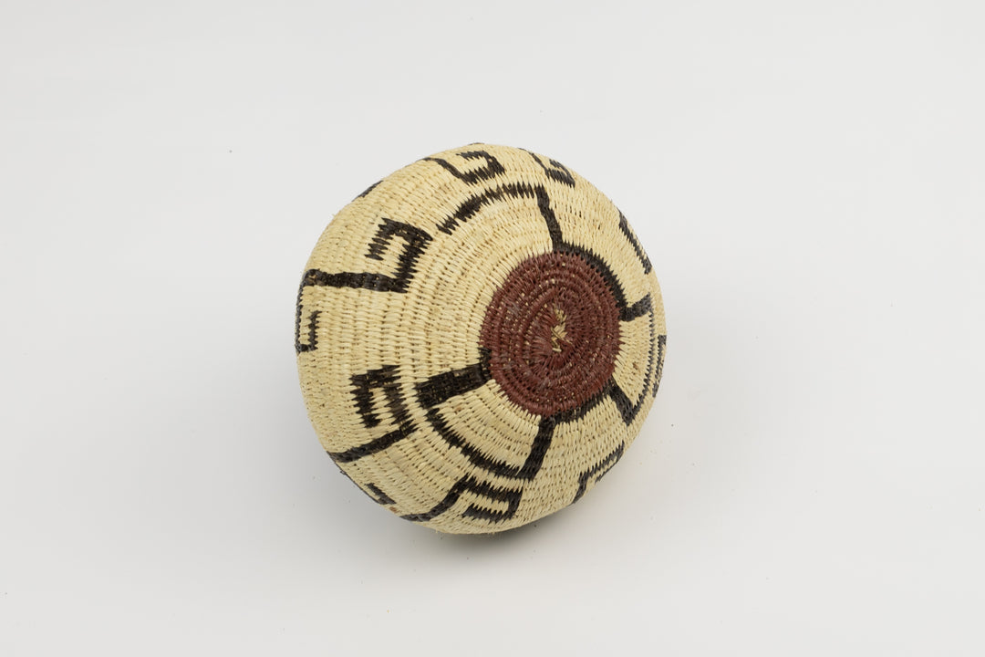 Hand Woven Vintage Basket Made By Indigenous Artisans