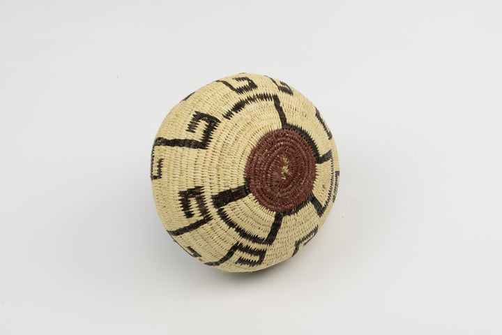 Hand Woven Vintage Basket Made By Indigenous Artisans