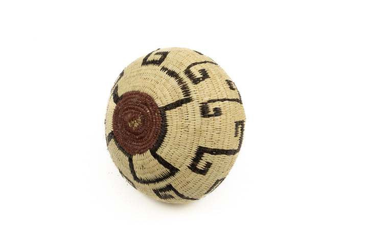 Hand Woven Vintage Basket Made By Indigenous Artisans