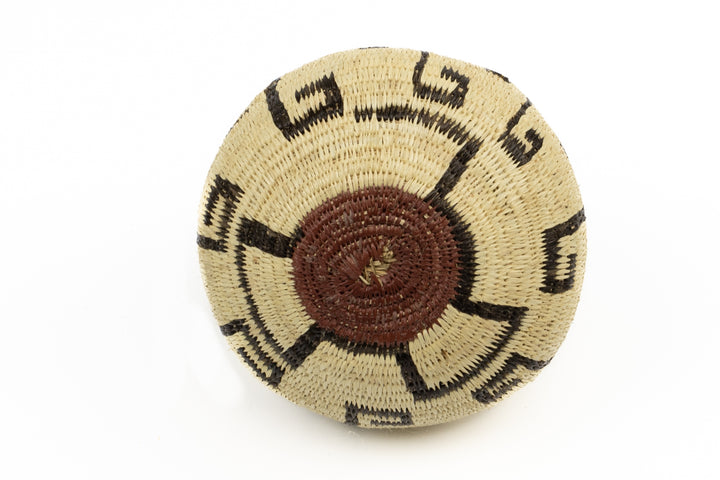 Hand Woven Vintage Basket Made By Indigenous Artisans