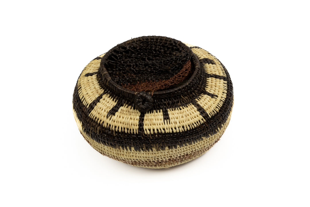 Hand Woven Vintage Basket Made By Indigenous Artisans