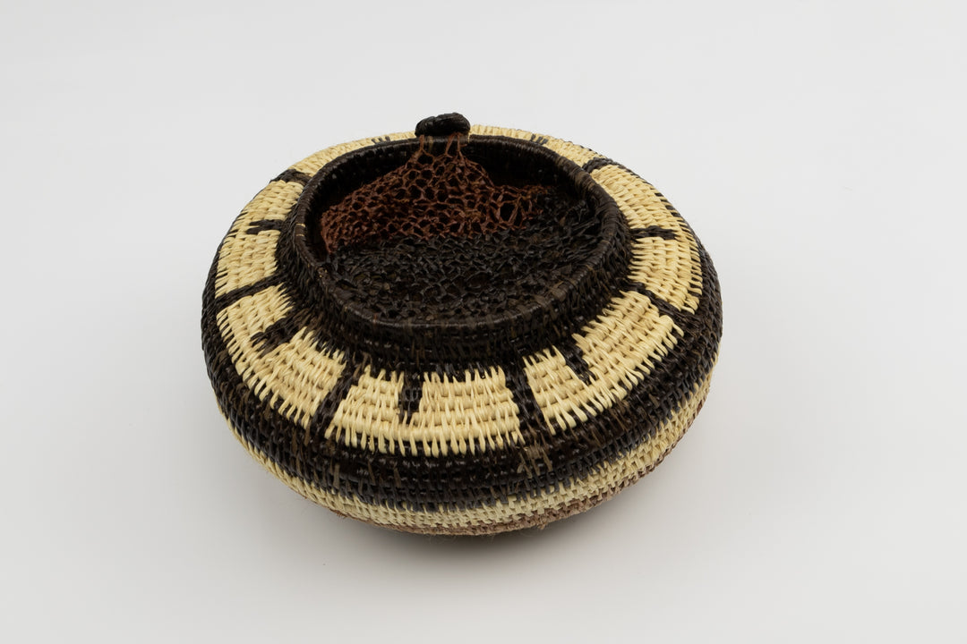 Hand Woven Vintage Basket Made By Indigenous Artisans