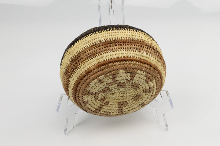 Hand Woven Vintage Basket Made By Indigenous Artisans