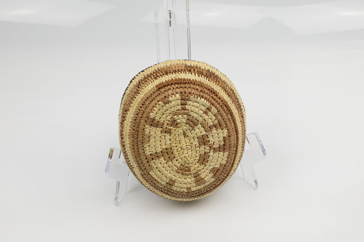 Hand Woven Vintage Basket Made By Indigenous Artisans