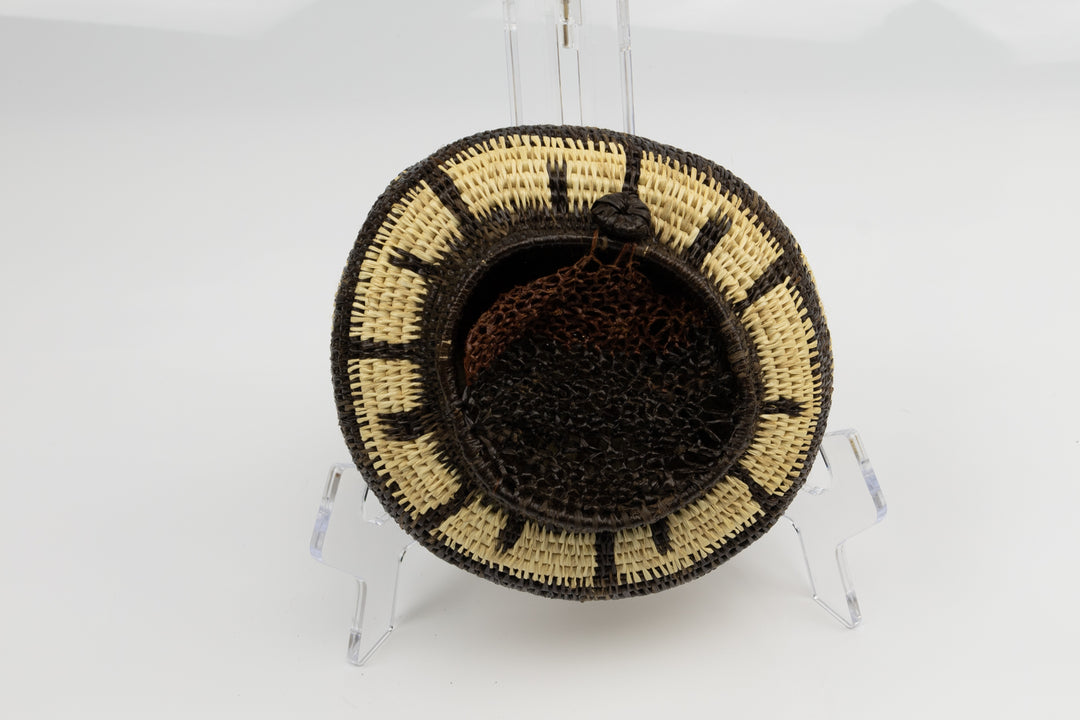 Hand Woven Vintage Basket Made By Indigenous Artisans