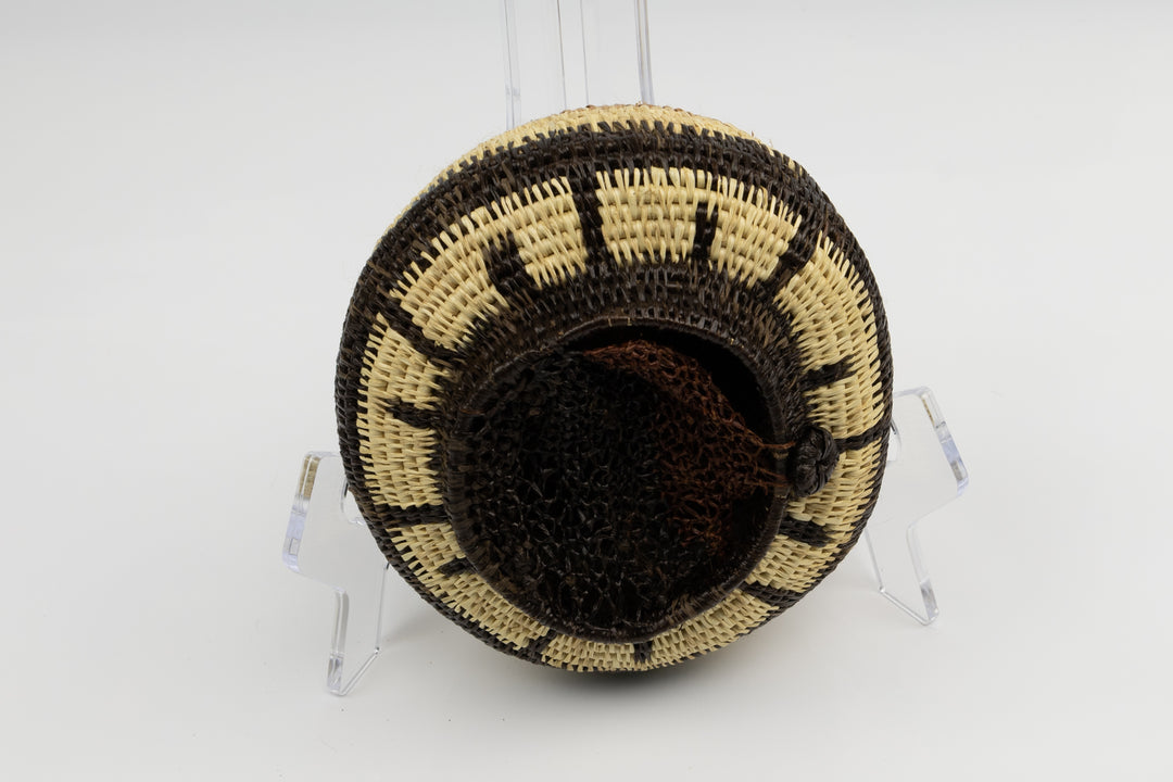 Hand Woven Vintage Basket Made By Indigenous Artisans