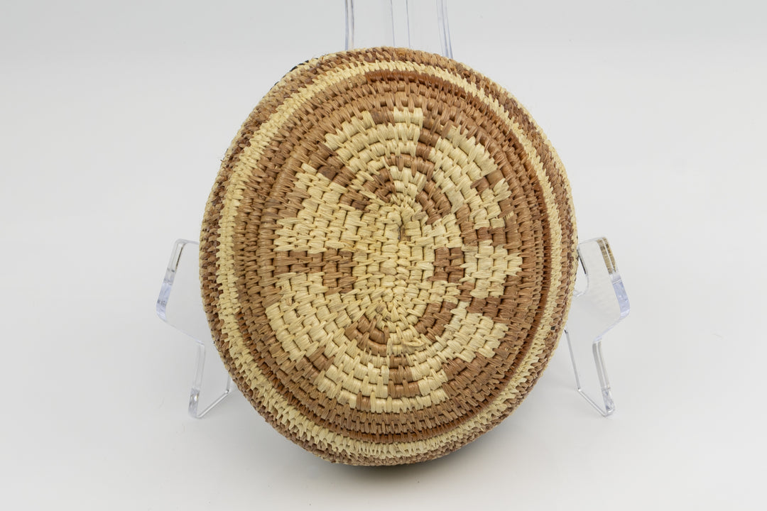 Hand Woven Vintage Basket Made By Indigenous Artisans