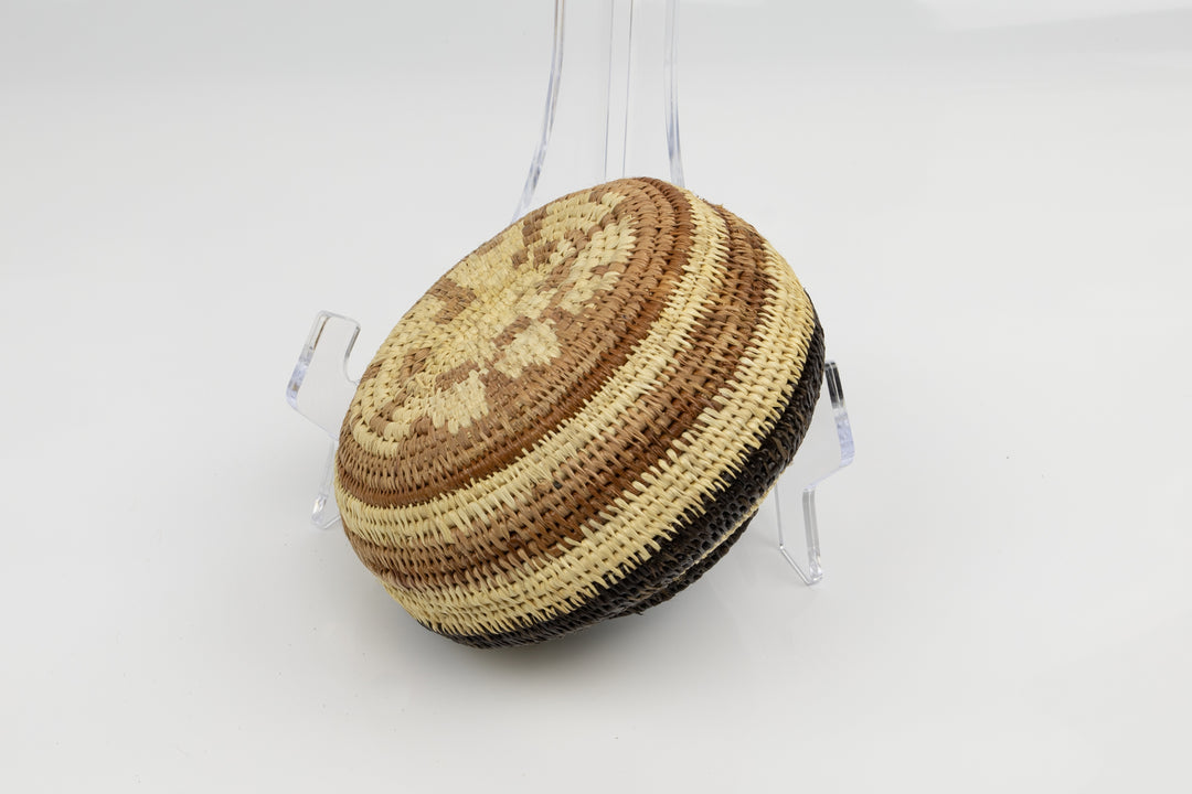 Hand Woven Vintage Basket Made By Indigenous Artisans