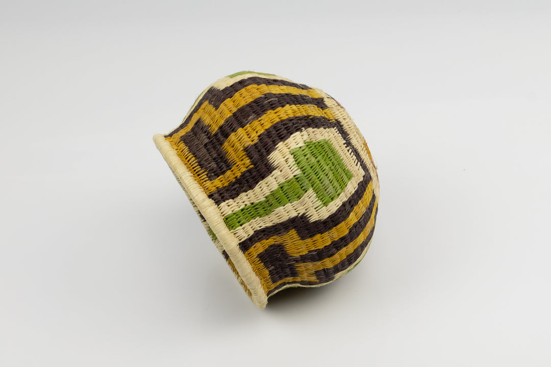 Hand Woven Vintage Basket Made By Indigenous Artisans