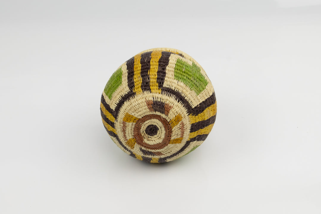 Hand Woven Vintage Basket Made By Indigenous Artisans
