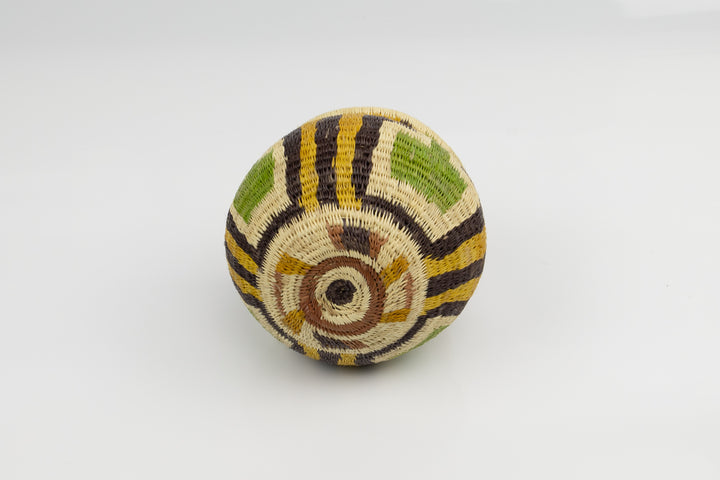Hand Woven Vintage Basket Made By Indigenous Artisans