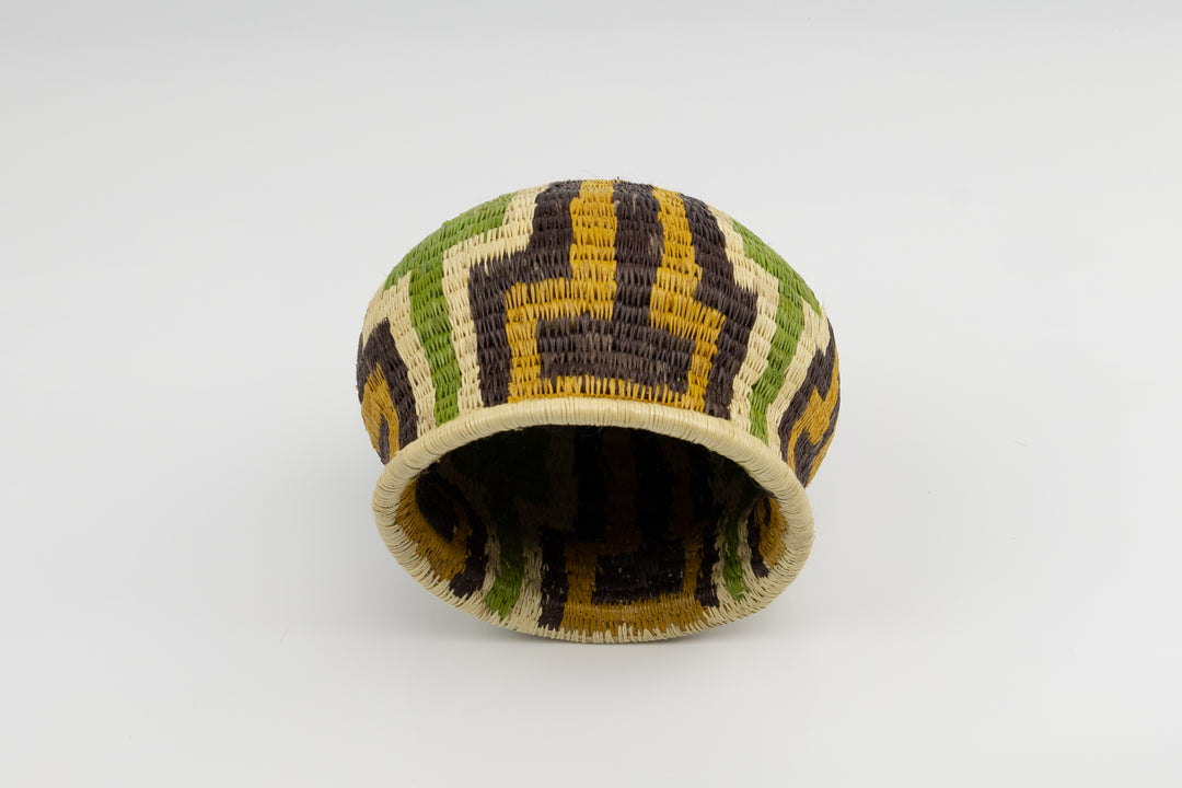 Hand Woven Vintage Basket Made By Indigenous Artisans