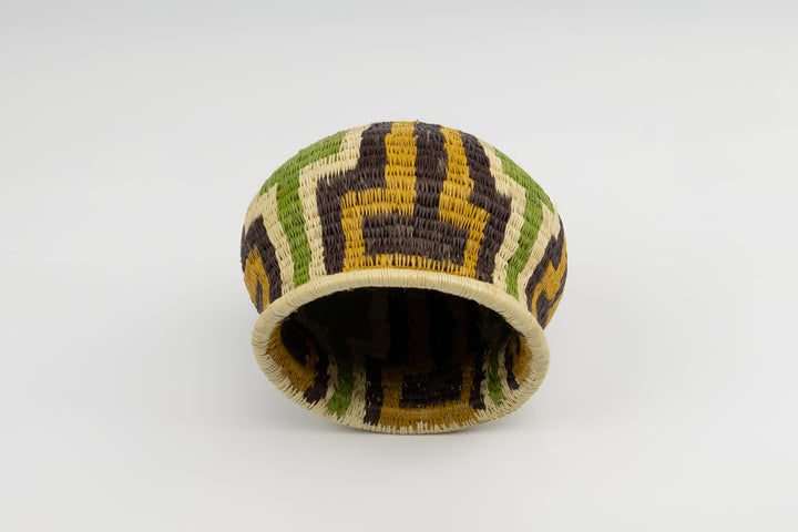 Hand Woven Vintage Basket Made By Indigenous Artisans