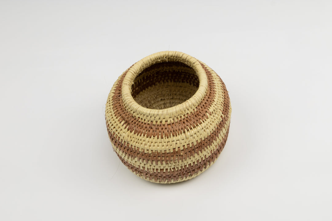 Hand Woven Vintage Basket Made By Indigenous Artisans
