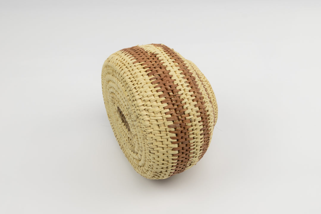 Hand Woven Vintage Basket Made By Indigenous Artisans