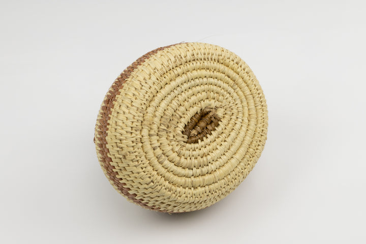 Hand Woven Vintage Basket Made By Indigenous Artisans