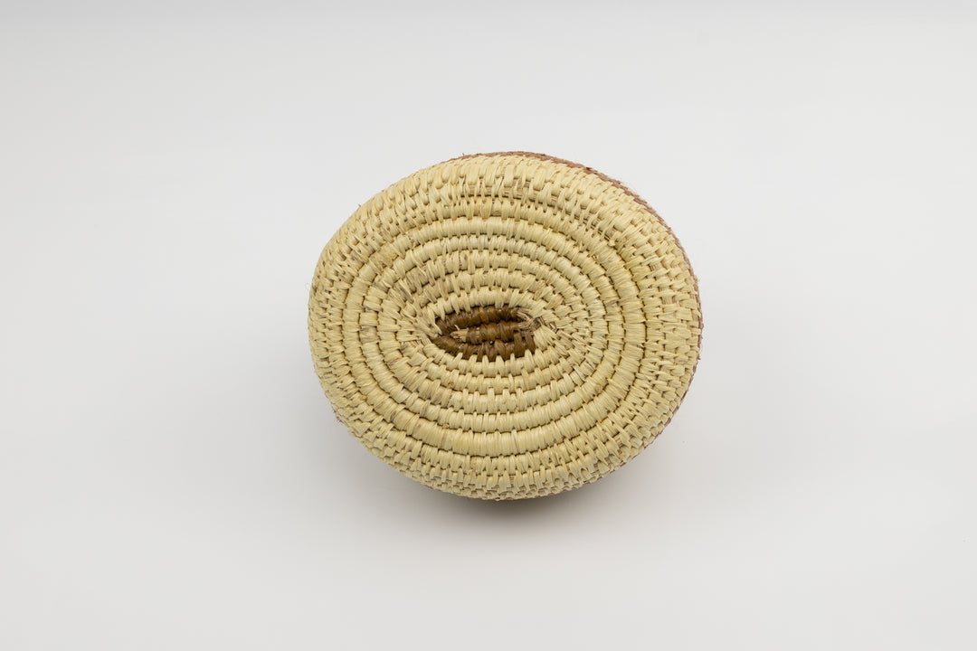 Hand Woven Vintage Basket Made By Indigenous Artisans