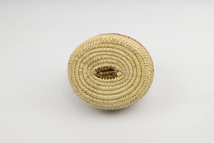 Hand Woven Vintage Basket Made By Indigenous Artisans
