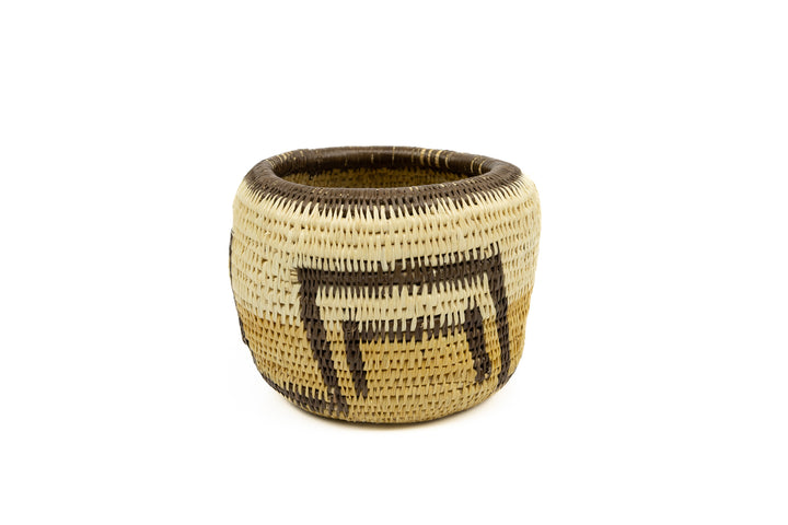 Hand Woven Vintage Basket Made By Indigenous Artisans