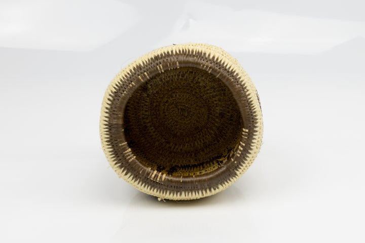 Hand Woven Vintage Basket Made By Indigenous Artisans