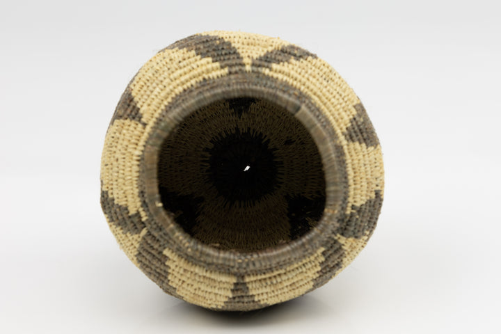 Hand Woven Vintage Basket Made By Indigenous Artisans