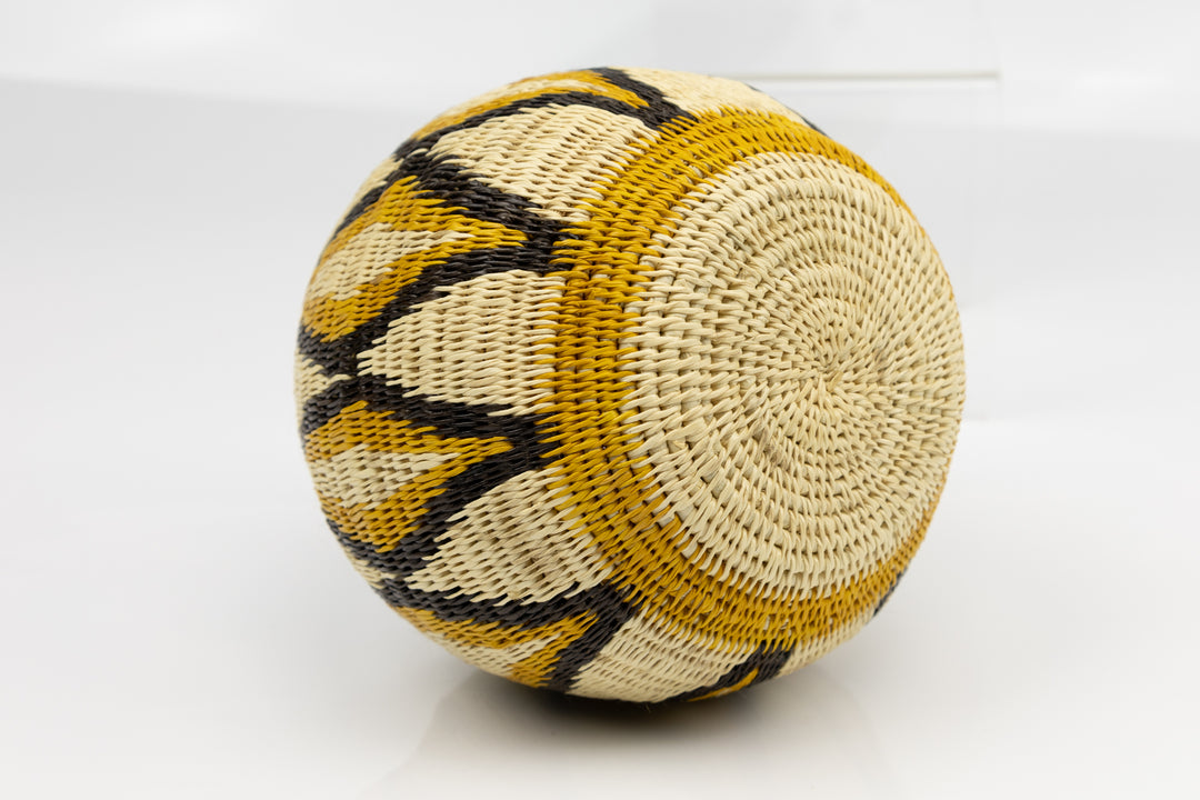 Hand Woven Vintage Basket Made By Indigenous Artisans