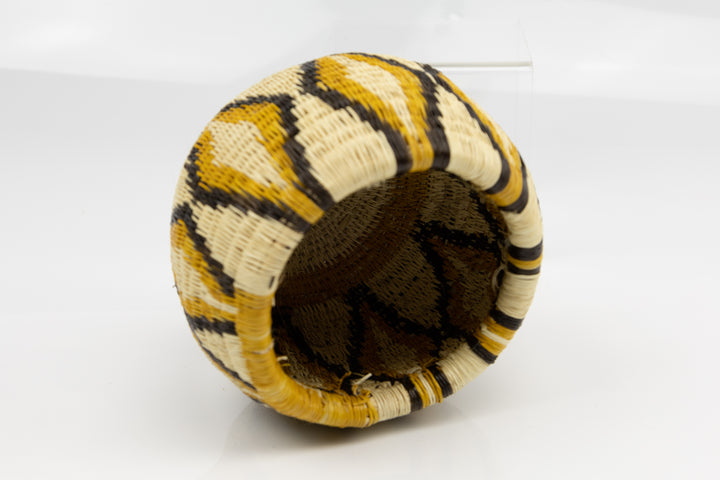 Hand Woven Vintage Basket Made By Indigenous Artisans