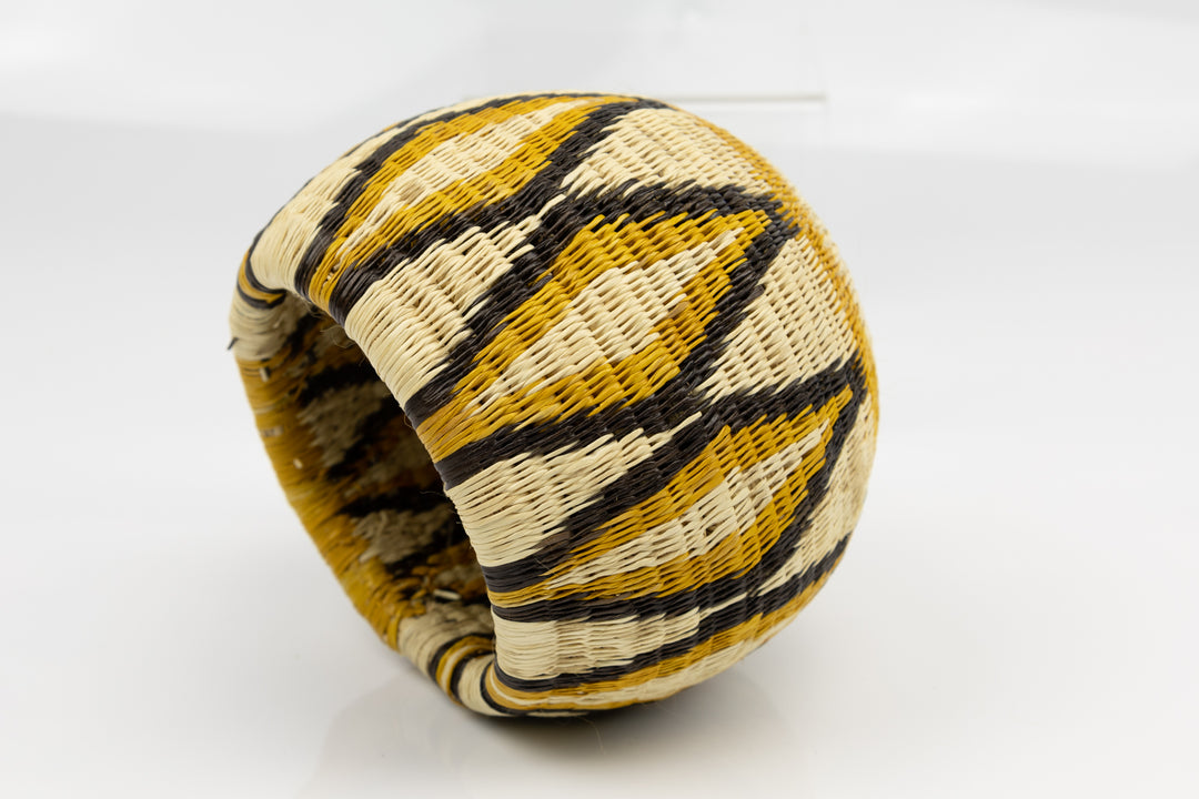 Hand Woven Vintage Basket Made By Indigenous Artisans