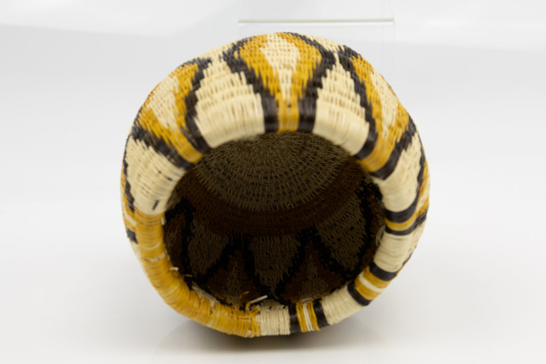 Hand Woven Vintage Basket Made By Indigenous Artisans