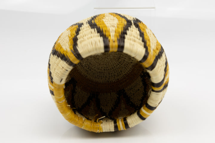 Hand Woven Vintage Basket Made By Indigenous Artisans