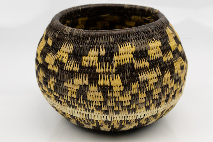 Hand Woven Vintage Basket Made By Indigenous Artisans