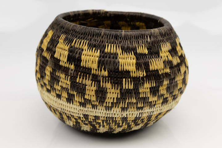 Hand Woven Vintage Basket Made By Indigenous Artisans